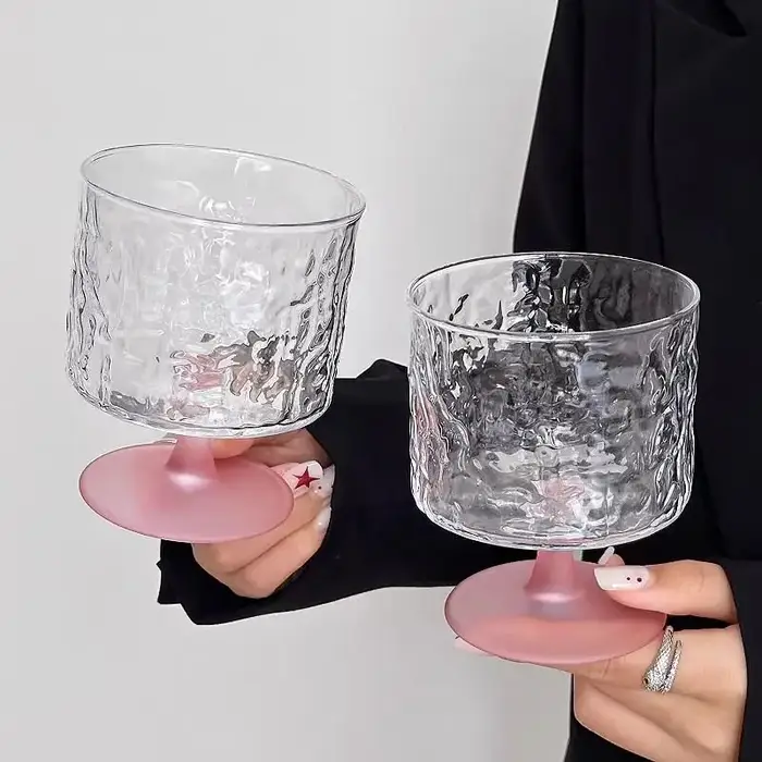 Verres créatifs en verre pour boissons