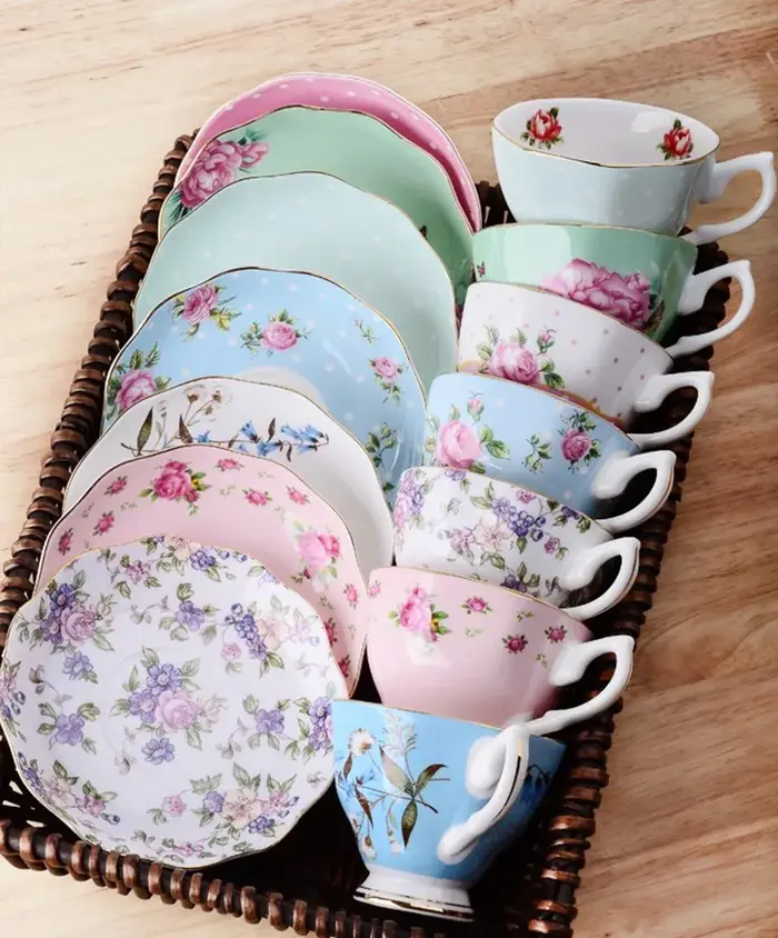 Tasse à thé en céramique Royal Sophia