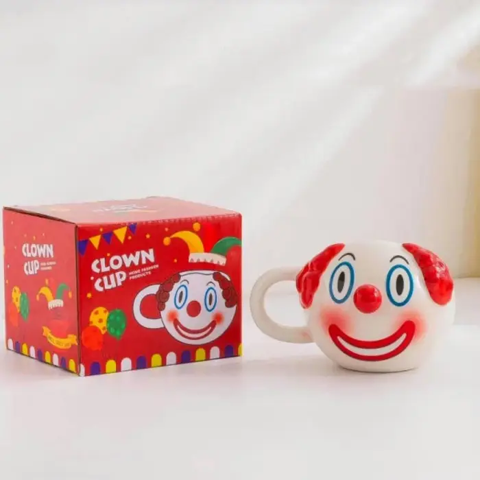 Tasse de Clown mignonne avec poignée