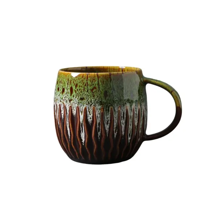 Tasse à café créative à changement de four de 600ml