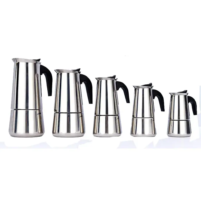 Cafetière en acier inoxydable moka expresso Latte
