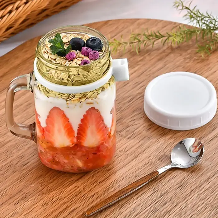 Cuillères à lait étanches avec poignée