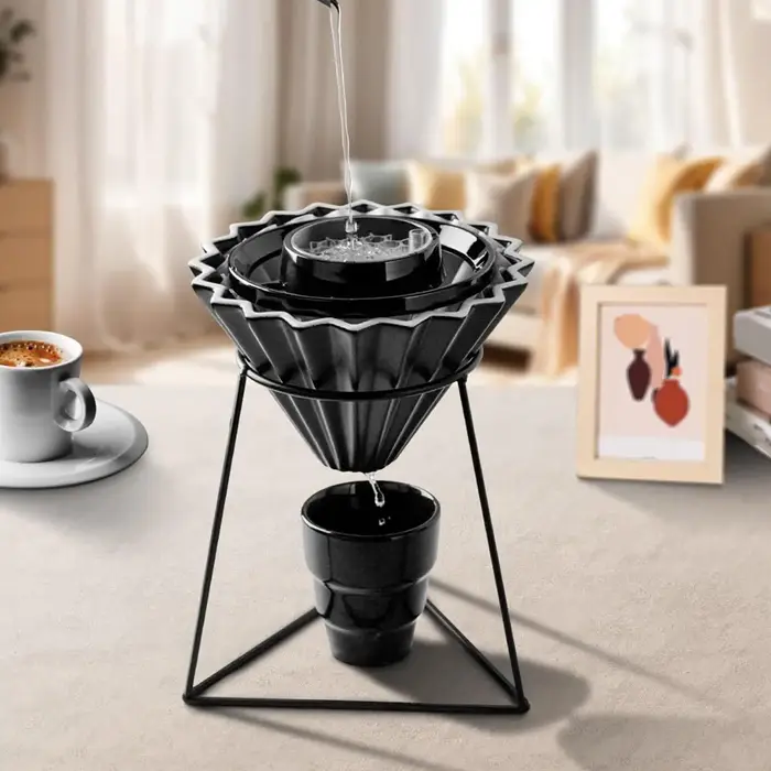Goutte à goutte pour verser sur le café