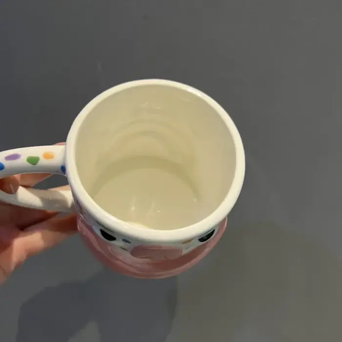 Mug à café en céramique double face sûr et amusant