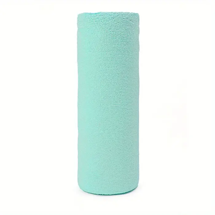 20 feuilles/rouleau de torchons en microfibre – Chiffon de cuisine multifonctionnel double face, idé