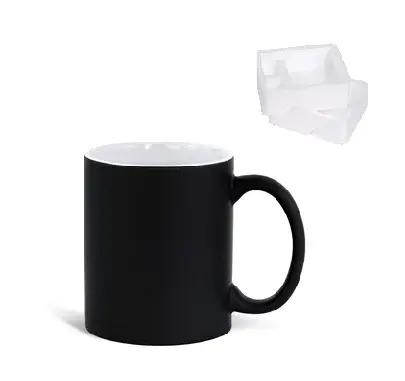 Tasse Magique Personnalisable DIY 350ML – Impression par Transfert à l'Eau Chaude – Tasse en Céramiq