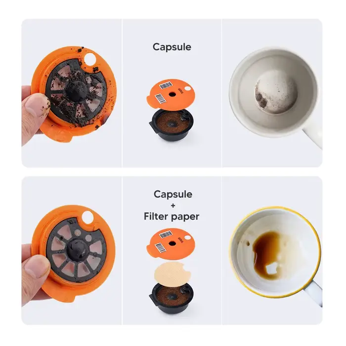 Icafilas-Filtre en papier pour capsules de café