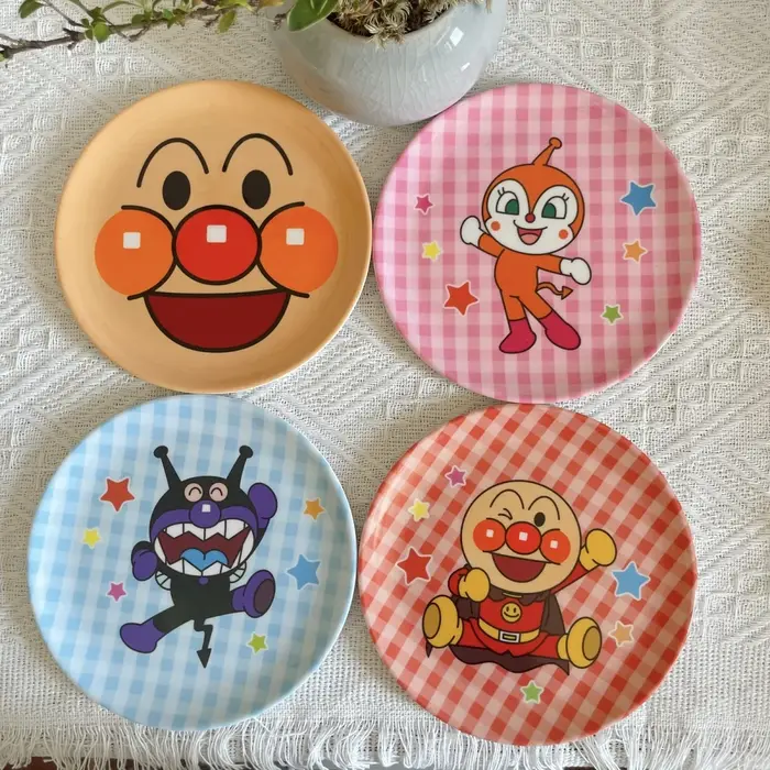 Assiette Anpanman de style japonais