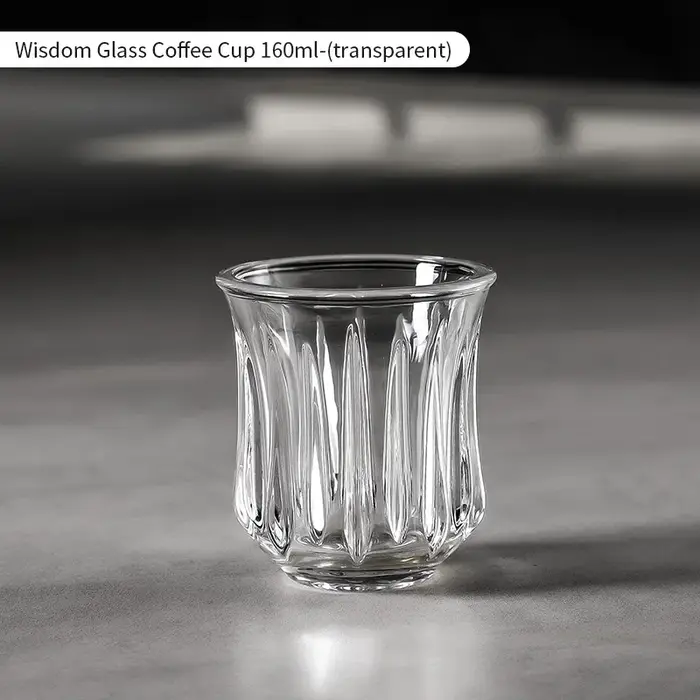 BINCOO 160ml verre tasse à café verres à boire pour expresso Cappuccino Latte tasse jus Cocktails ma