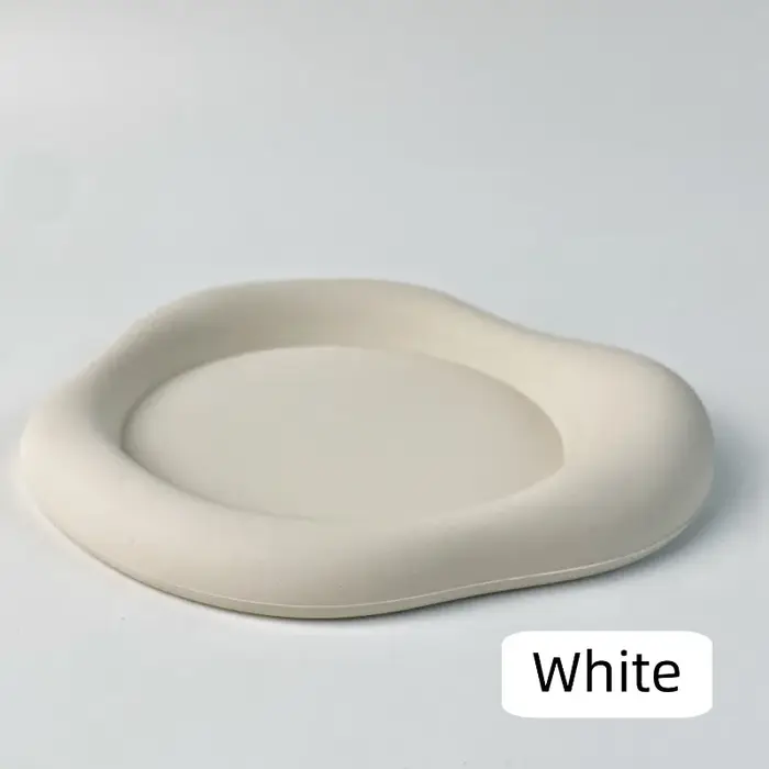Sous-verre Cloudy Cup - Isolant en silicone souple pour tasses à café - Lavable à la main