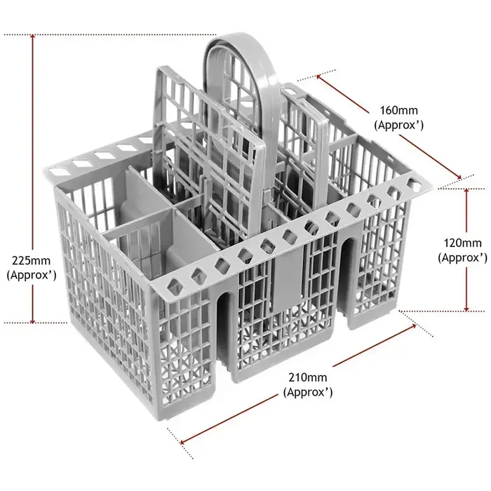 Mir de rangement multifonctionnel pour lave-vaisselle, panier de rangement, accessoire facile à knec