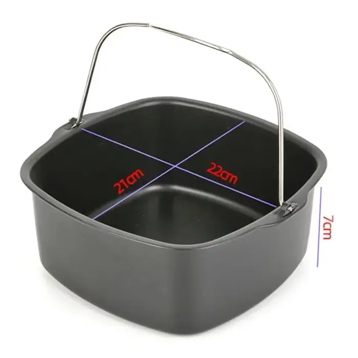 Plateau de cuisson de gâteaux antiadhésif pour friteuse à Air
