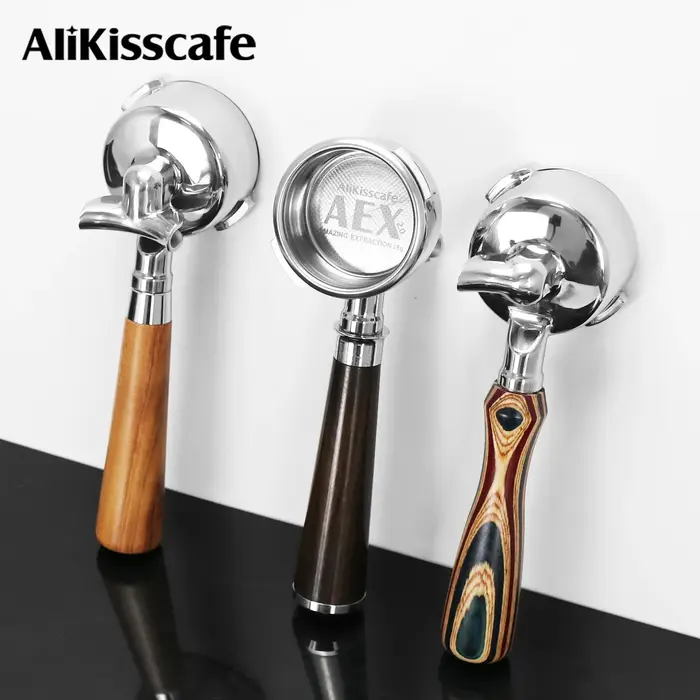 Porte-filtre à café 58MM pour Gaggia Classic Pro Baby Double Spout Kit Accessoires pour machine à expresso Outil de