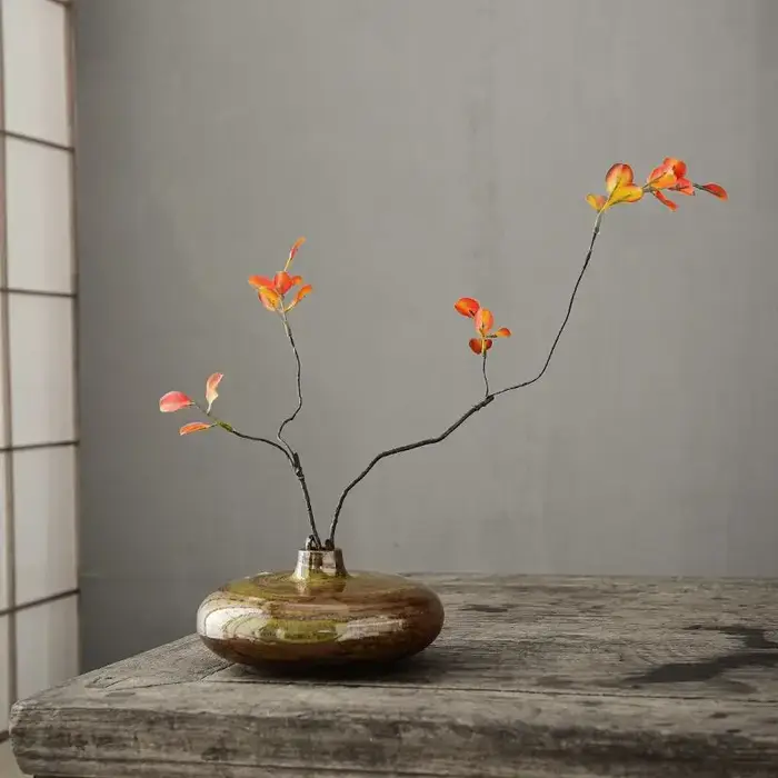 Vase Vintage en porcelaine grossière