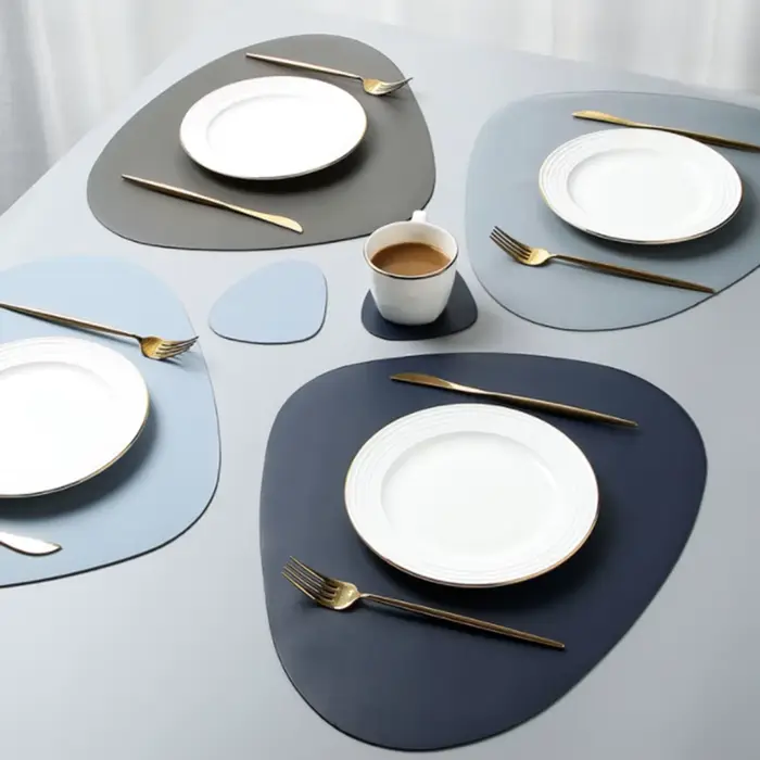 Napperon de Table en cuir PU