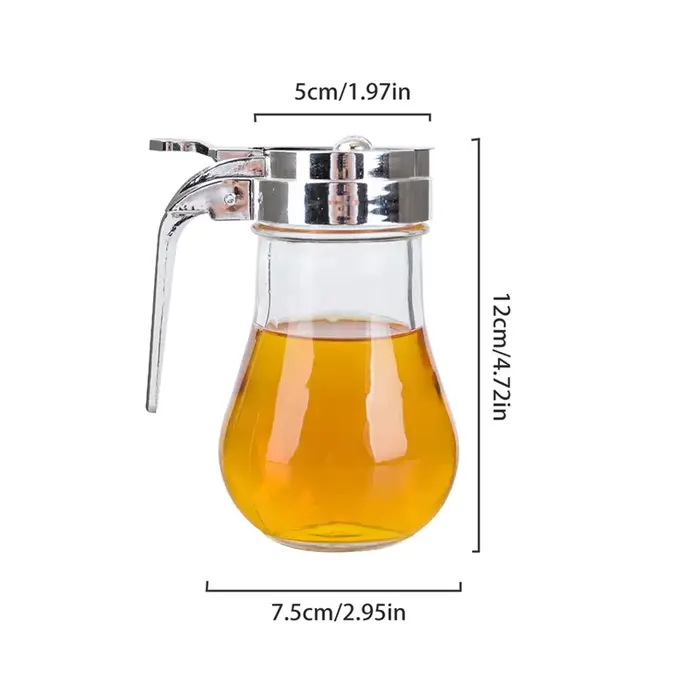 Bouteille de sirop en verre AT21