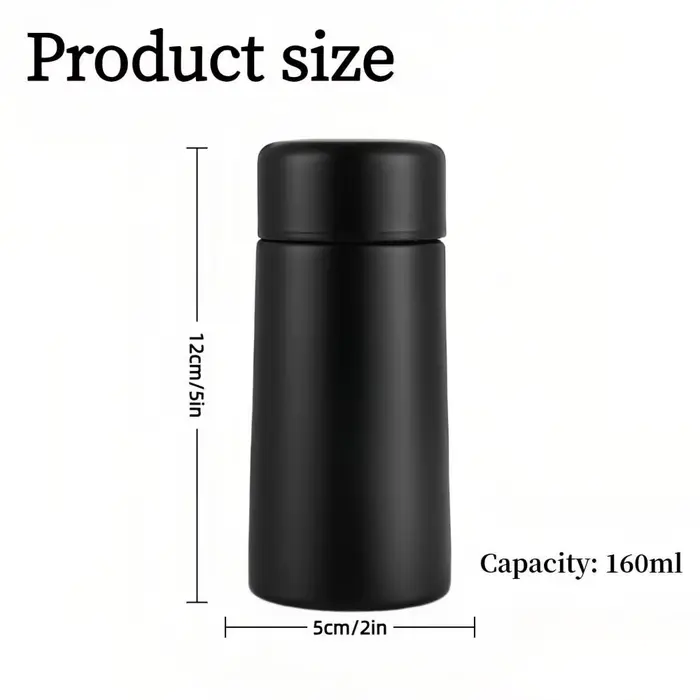 Mini tasse Thermos pratique en acier inoxydable