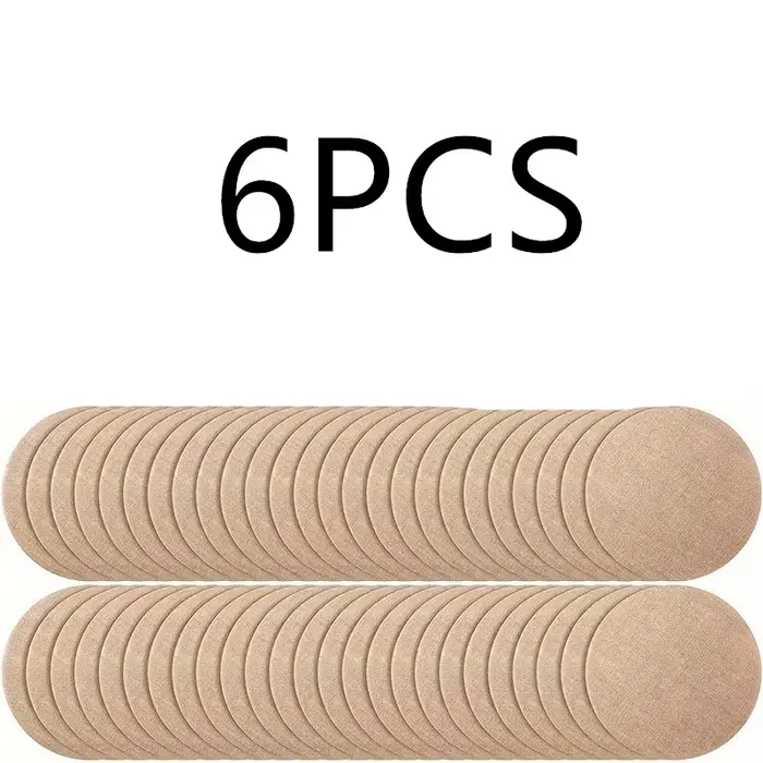 6/50 pièces de sets de table ronds en jute, résistants à la chaleur, rustiques, pour mariage, dîner,