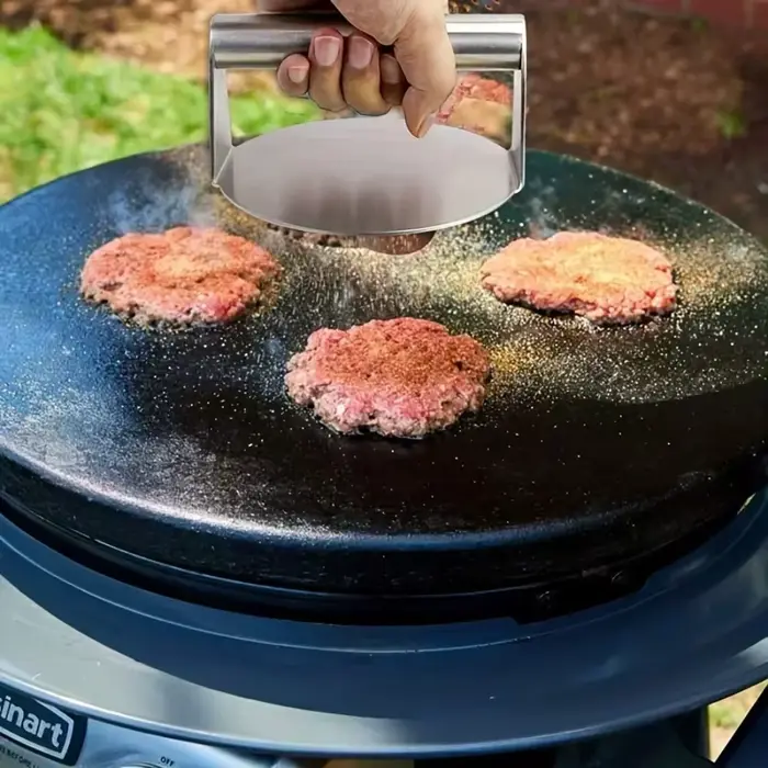 Presse à hamburgers en acier inoxydable | Moule à galettes