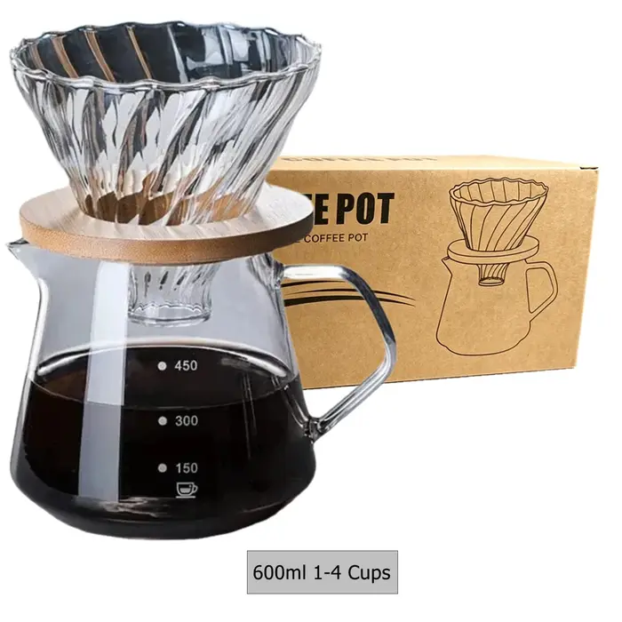 Ensemble de cafetière à verser
