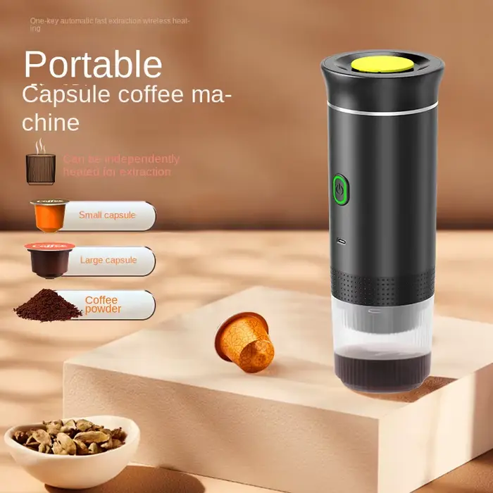 Machine à café expresso électrique sans fil Portable