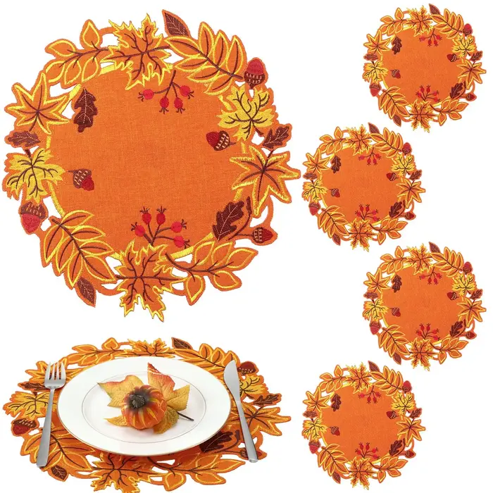 Napperon d'automne pour Thanksgiving