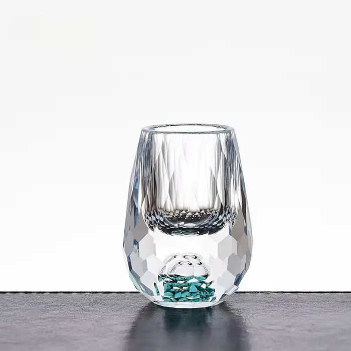 Ensemble de verres à vin en cristal de 15ML, verres à vin luxueux et mignons sans BPA très adaptés à