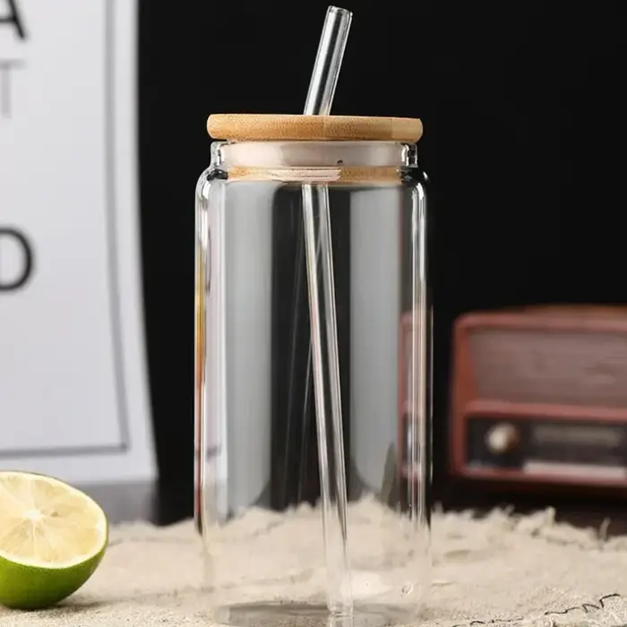 Tasse en verre Transparent de 450ml/550ml