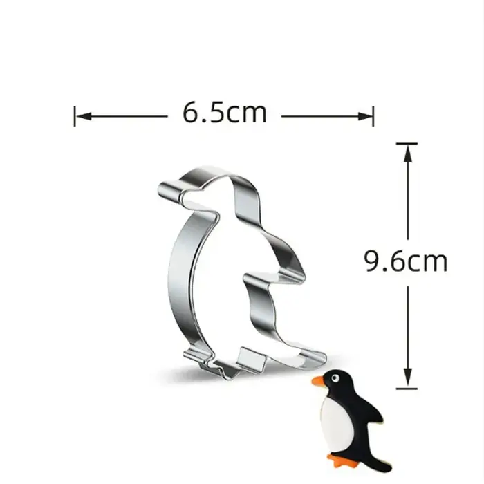 1 pièces pâtisserie forêt Animal paresseux kangourou girafe cochon emporte-pièces en acier inoxydable moule à biscuits Fondant gâteau décor outils