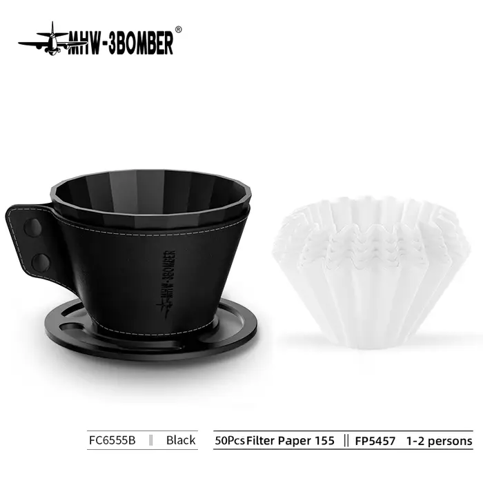 3BOMBER verser sur cafetière ensemble 500ml verre