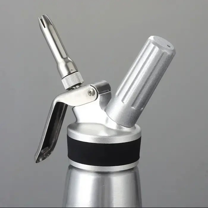 Pistolet à crème fouettée de 500/1000ml, distributeur de crème, pistolet à douille de gâteau en acie