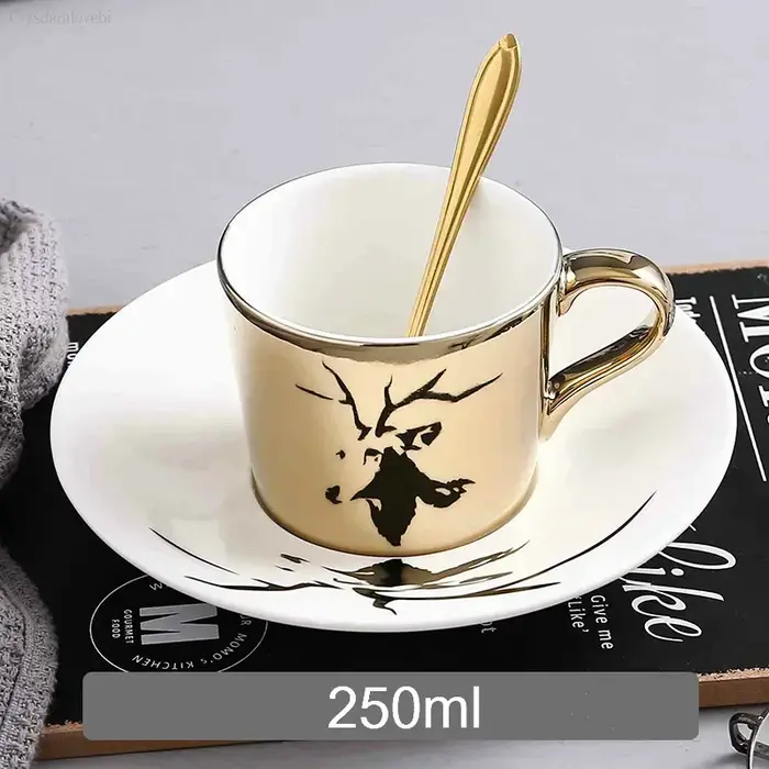 Nouvelle Tasse à Effet Miroir Dynamique 250~300ml