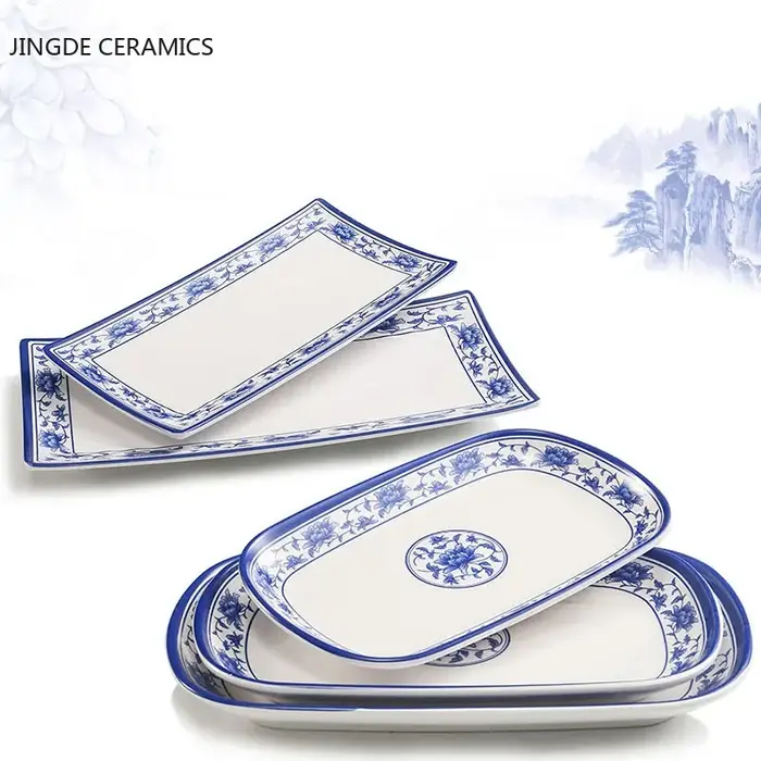 Assiettes à dîner en plastique de qualité alimentaire