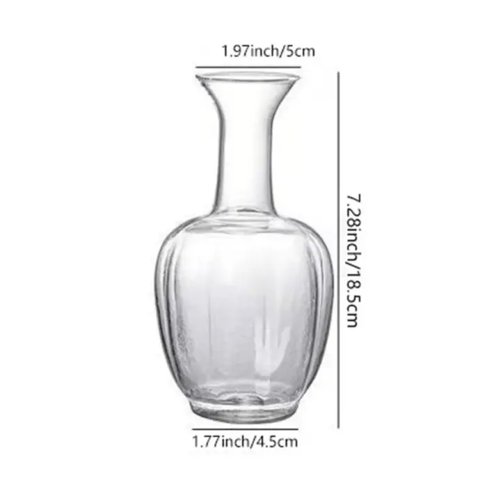 Vases à bourgeons en verre contemporains
