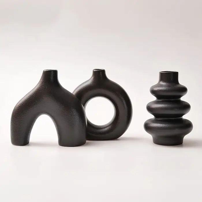 Ensemble de vase en céramique bohème