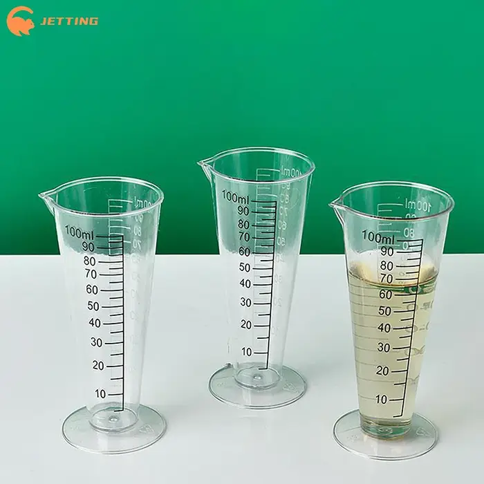Tasse à mesurer transparente en acrylique de 100ml