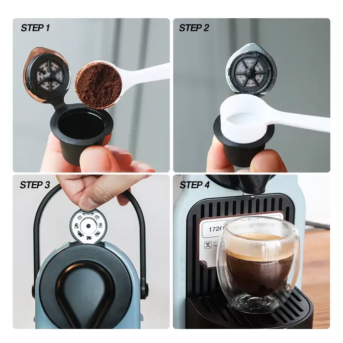 Capsules de café rechargeables