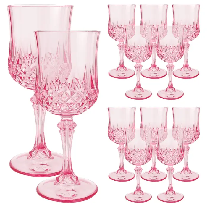Verre à vin en plastique de haute qualité