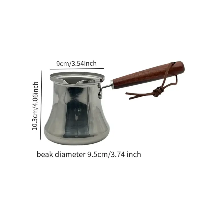 Cafetière turque, sirop d'érable