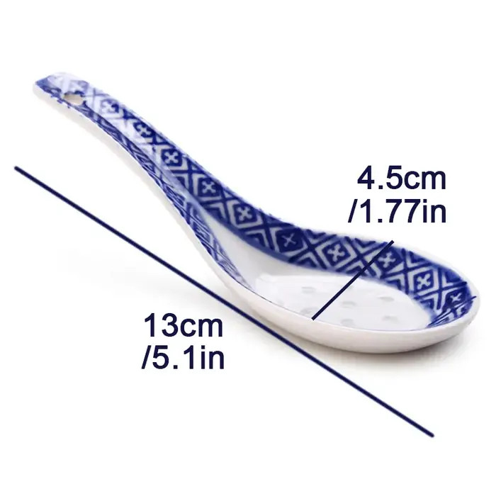 Cuillère en céramique pratique de Style chinois
