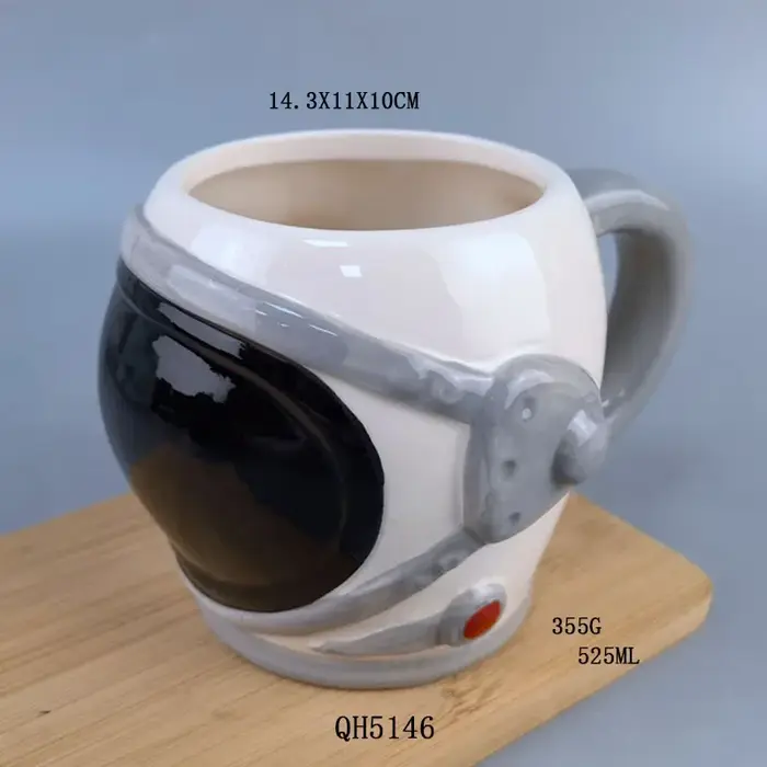 Tasse en céramique en forme de planète d'astronome, design créatif, maison, bureau, petit-déjeuner, 
