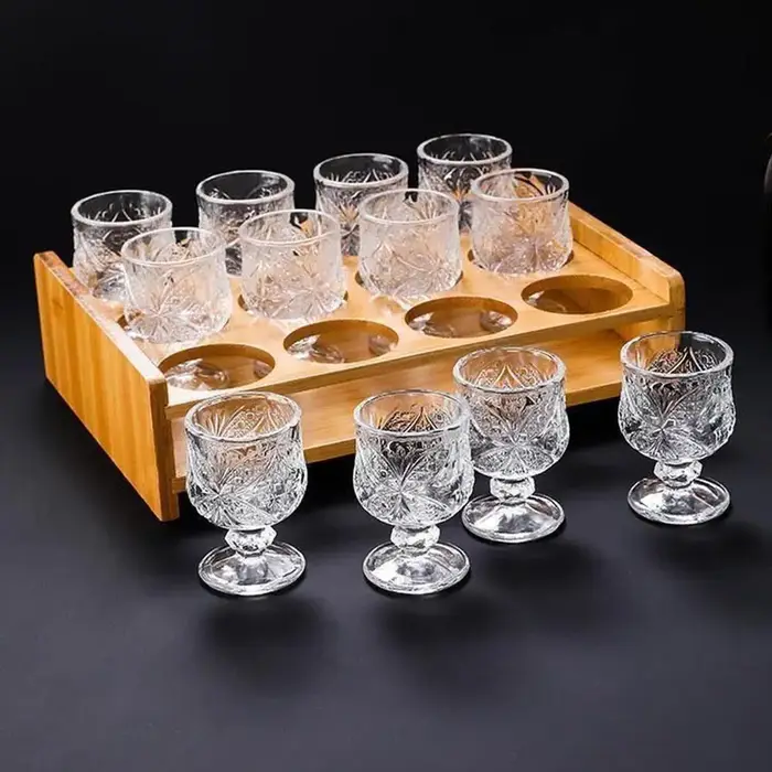 Tasse à pied haut, verres à vin