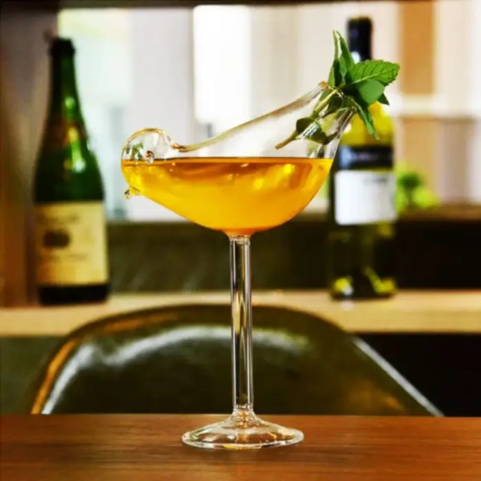 Verre à Cocktail créatif en forme de poisson