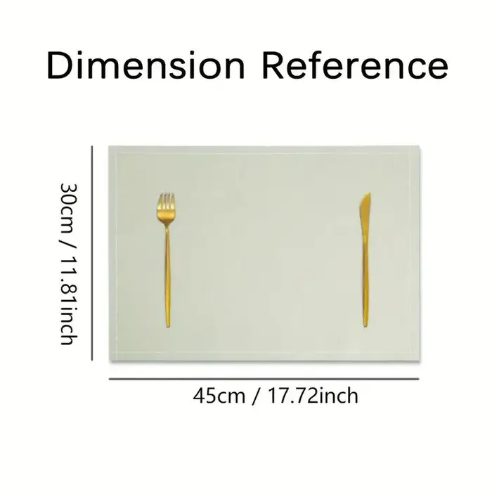 VIKAMA Lot de 2/4/6 tapis de table classiques à carreaux noirs et blancs