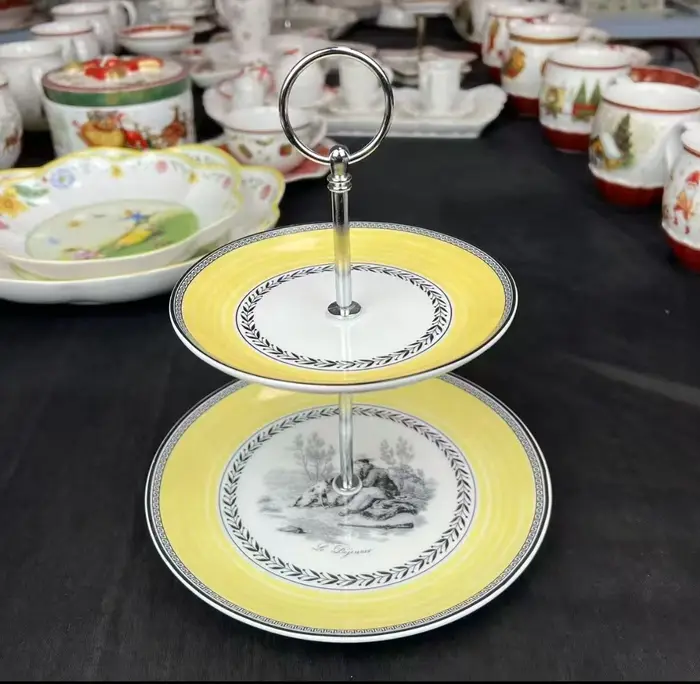 Assiette alimentaire en porcelaine