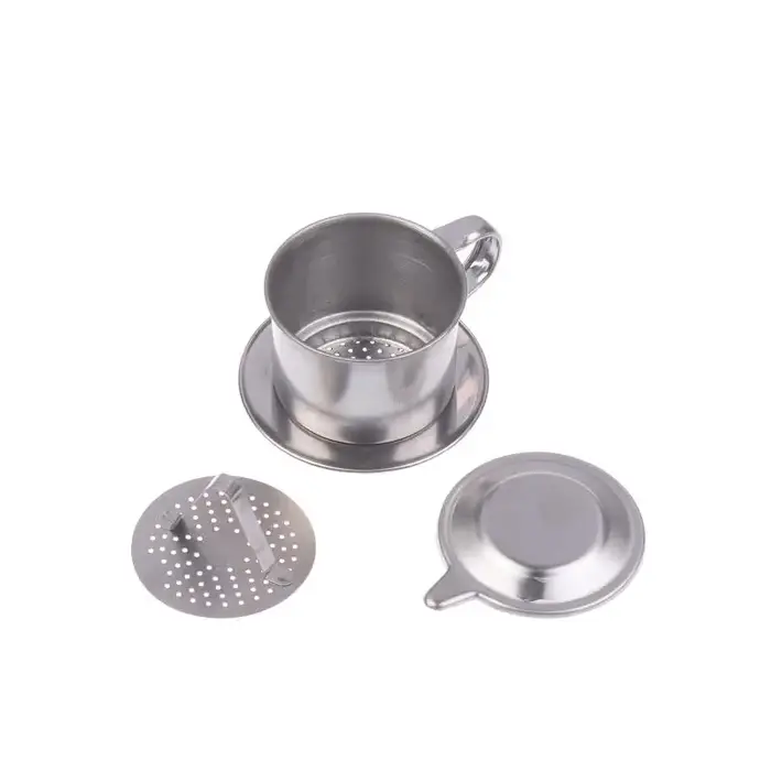 Filtre à café en acier inoxydable, infuseur portable pour café vietnamien, outil de cuisine 1 pièce
