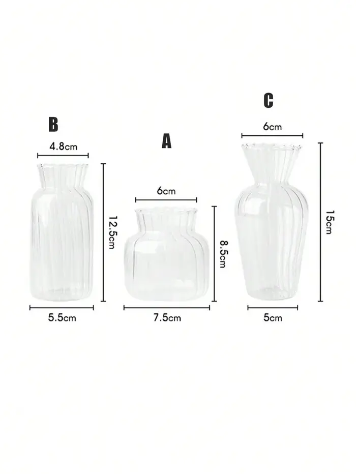 Mini Vase en verre Ins