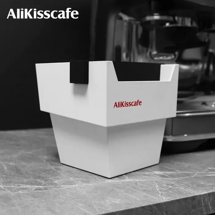 Boîte à café antidérapante avec barre amovible