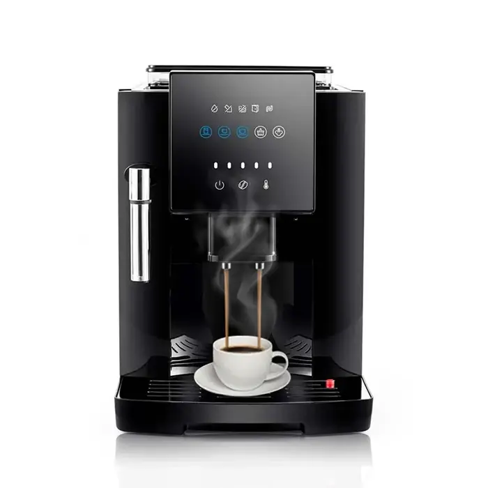 Machine à café expresso portable, automatique, électrique, pour usage domestique, commercial, bureau, barista, appareil de préparation de café