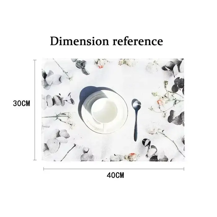 Ensemble de sets de table personnalisables avec photo